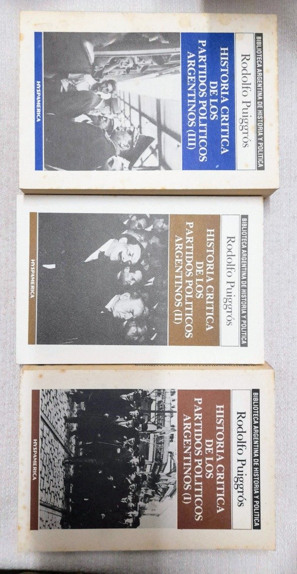 Producto - Historia Crítica De Los Partidos Políticos Argentinos - Rodolfo Puiggros