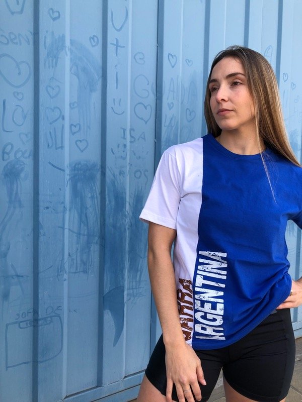 Producto - Remera jooe Azul Francia (sin falla)