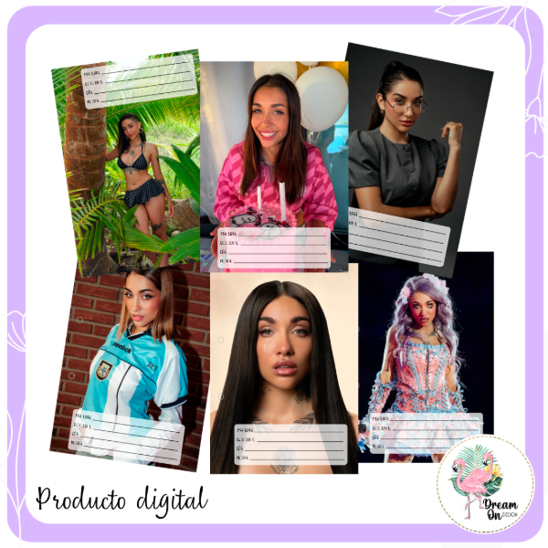 Producto - Carátulas Separadores Imprimibles María Becerra