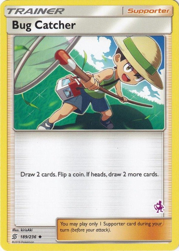 Producto - Bug Catcher - 189/236 - Unified Minds Mewtwo Stamped