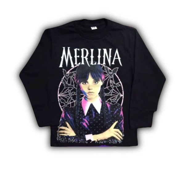 Producto - camiseta merlina luminosa en la oscuridad