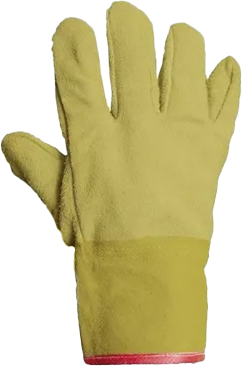 Producto - Guante descarne amarillo puño corto - GTEAMECORAMA WS