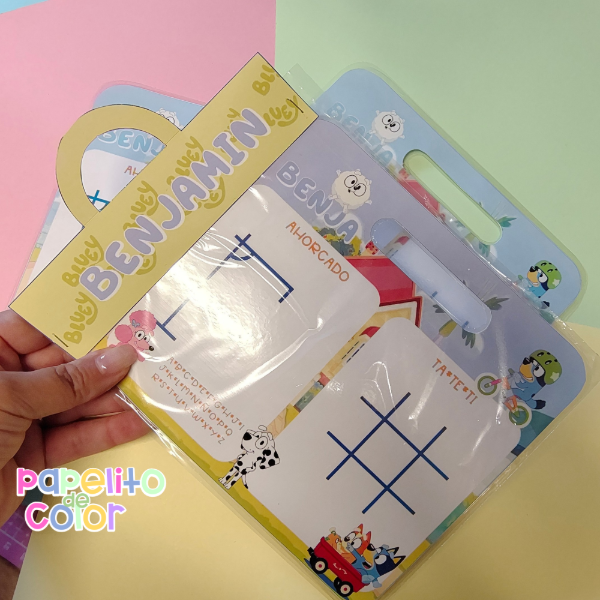 Producto - Pizarrita Horizontal con Cierra bolsa 226