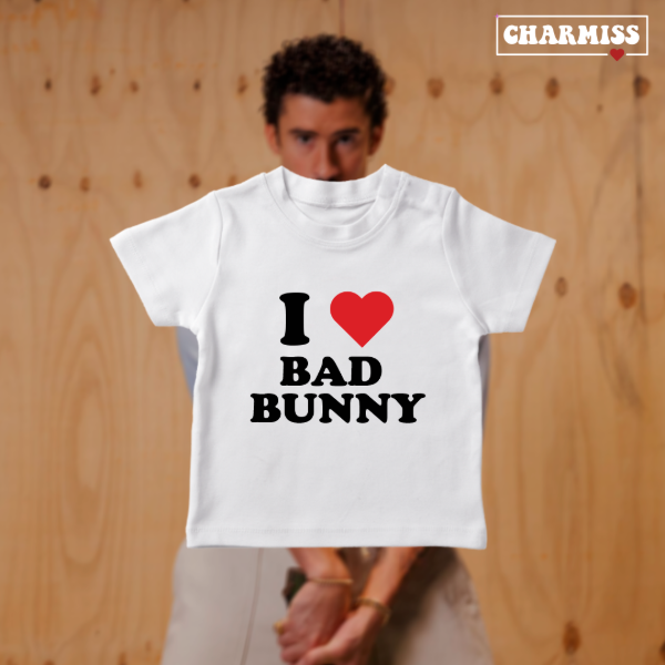 Producto - Baby Tee- I love bad bunny