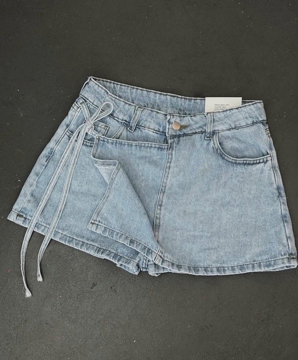 Producto - Short Pollera Tiro Alto