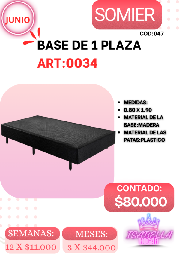 Producto - BASE 1P