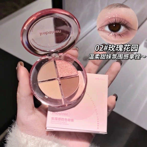 Producto - Paleta de 4 sombras Eye shadow Atnosphere 02 - Kobeleen