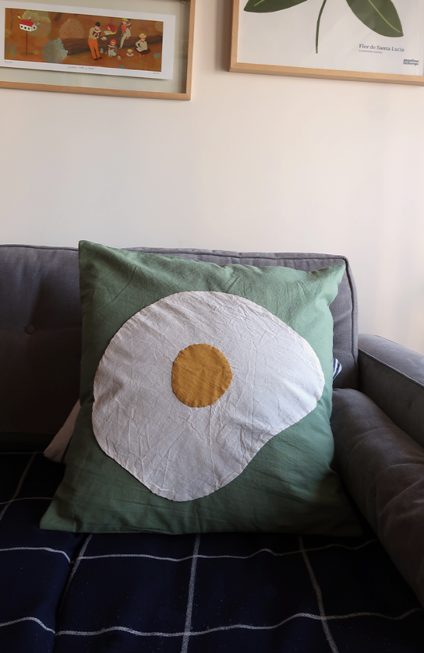 Producto - Almohadon Huevo Frito