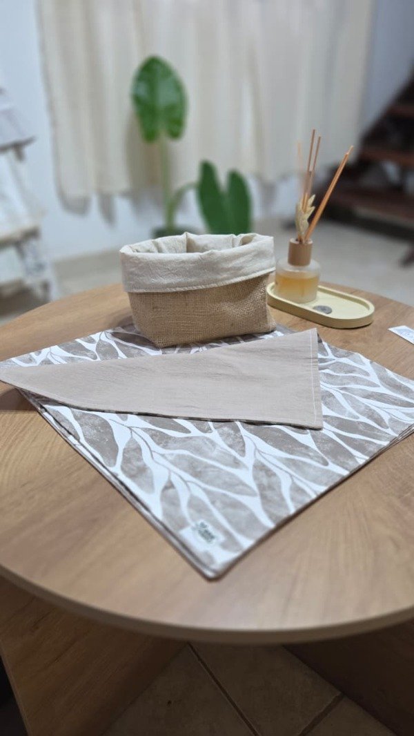 Producto - Combo hojas beige