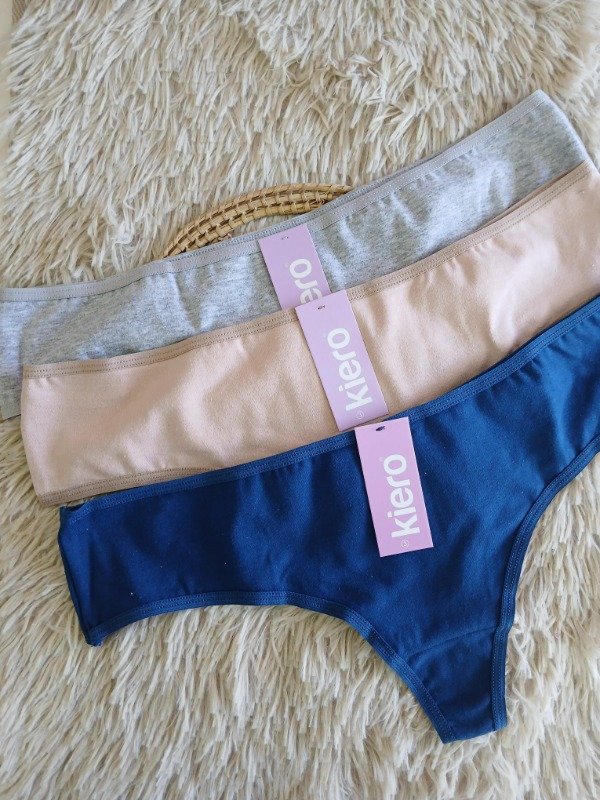 Producto - Culotte less algodon kiero x3 T.3