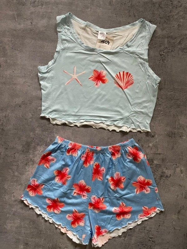 Producto - Pijamas lisos verano art 78757 - pack x6