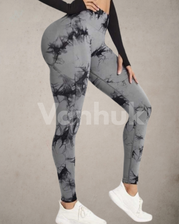 Producto - Calza seamless Batick Gris/Negro DP98201 - 2