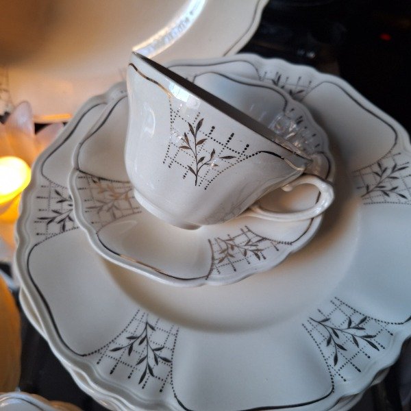 Producto - Platos playos Jacobean Ware Meakin - 2