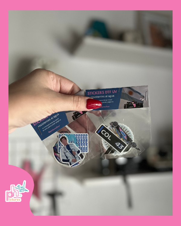 Producto - packs de 5 stickers - souvenir - 3