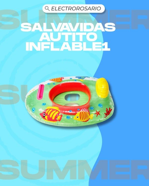 Producto - SALVAVIDAS AUTITO INFLABLE1