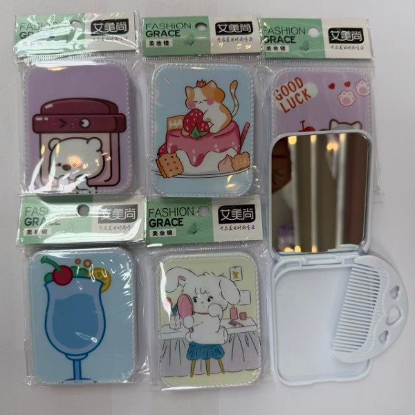 Producto - ESPEJO CON PEINE CARTERA ASM04