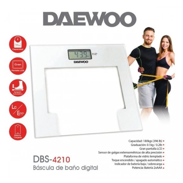 Producto - Balanza Digital Daewoo Dbs-4210 - 0