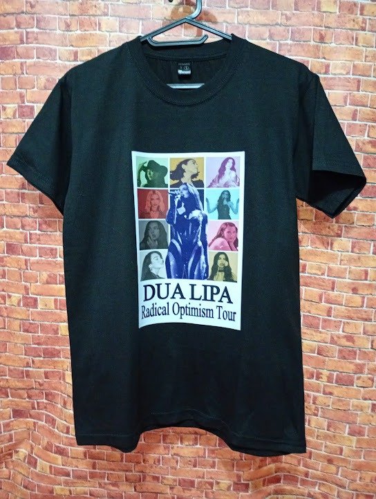 Producto - Remera -DUA LIPA TOUR- ALGODON TALLE S - 1