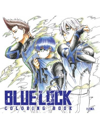Producto - Manga Blue Lock Coloring Book Moneyuki Kaneshiro Ivrea