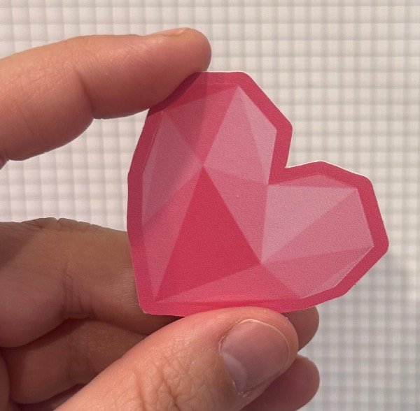 Producto - Sticker cora diamante
