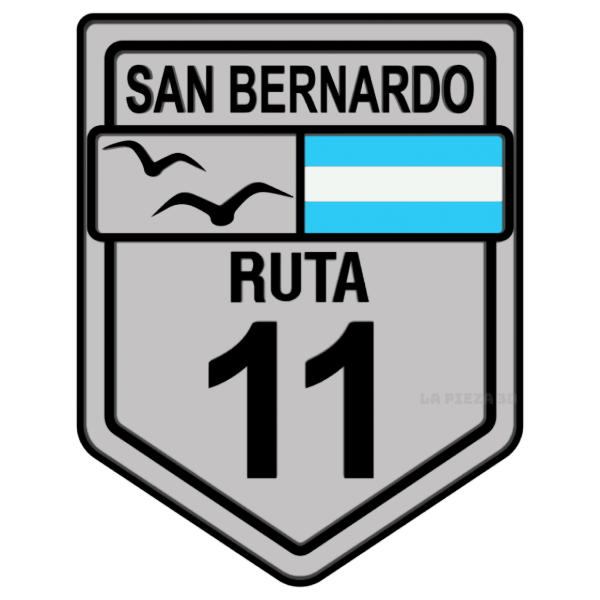 Producto - Iman Ruta 11 Gaviota San Bernardo Plata