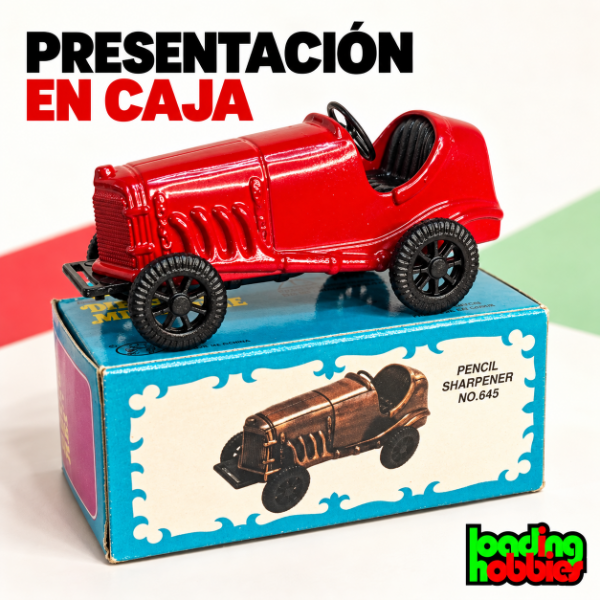Producto - Sacapuntas Auto Carreras Antiguo Fangio Metalico Coleccion - 2