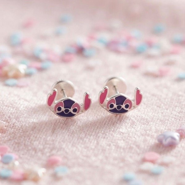 Producto - Aros abridores Stitch en Plata 925