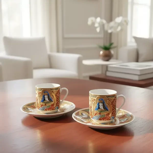 Producto - Juego de duos de cafe oriental antiguos