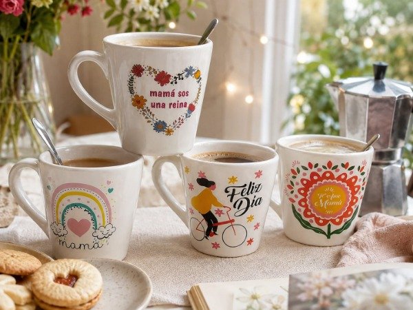 Producto - PACK 12 TAZAS DIA DE LA MADRE SURT - 1