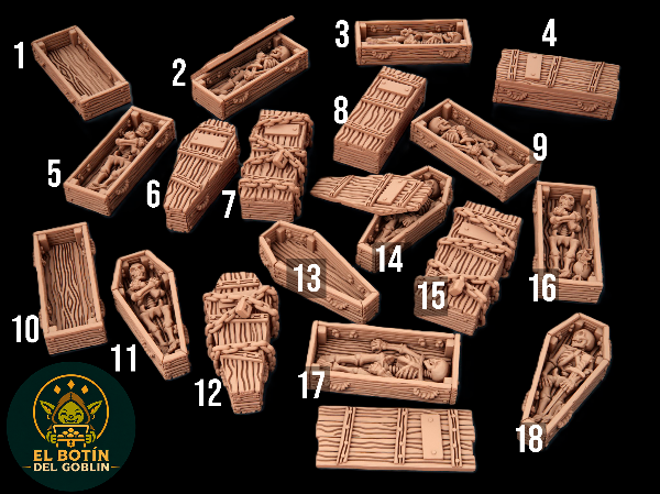 Producto - Ataud - Cementerio (Elegir modelo y tapa)