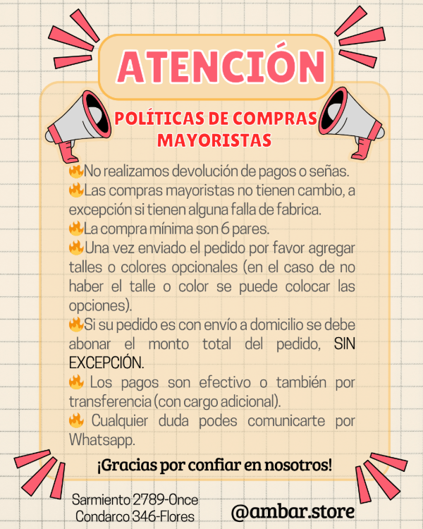 Producto - INFORMACION MAYORISTA