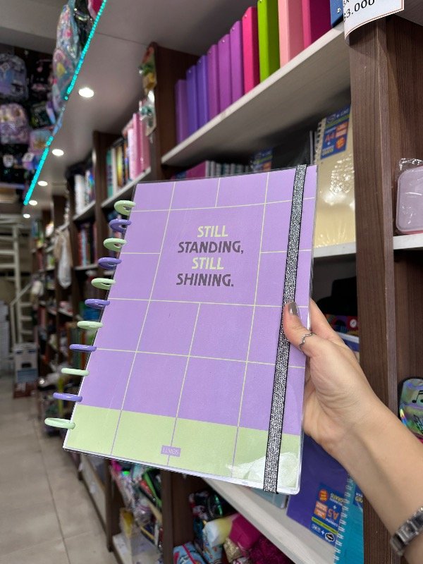 Producto - Cuaderno Discos Violeta A4