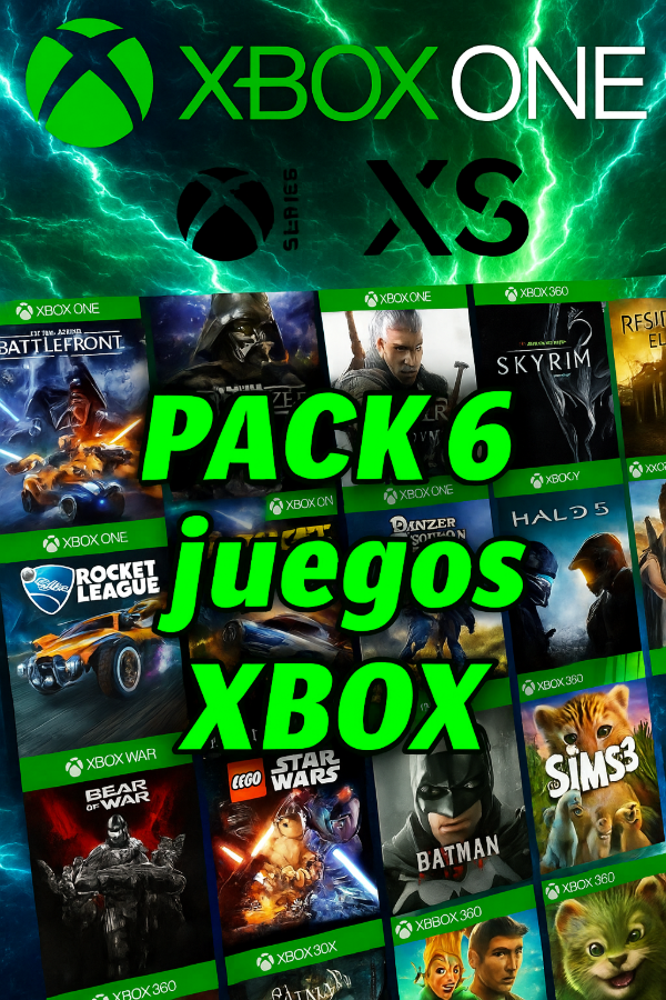 Producto - Pack 6 Juegos - Xbox One - Xbox Series X/S