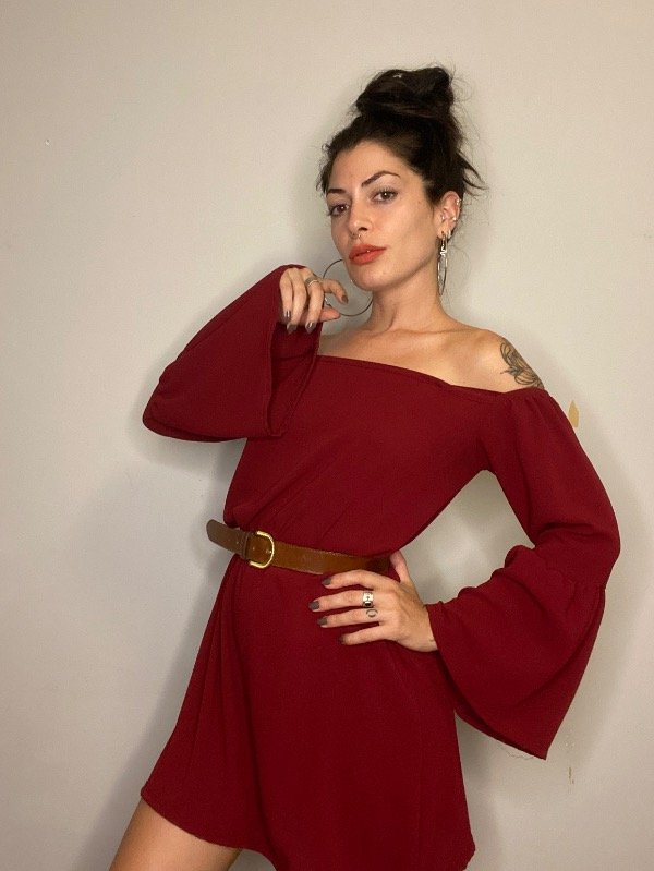 Producto - Vestido Malbec T.L