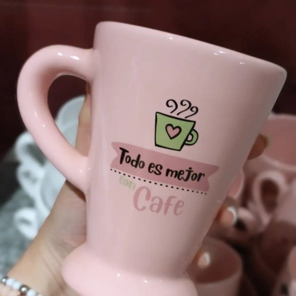 Producto - CHOCOLATERO COLOR CON PIE FRASE 1