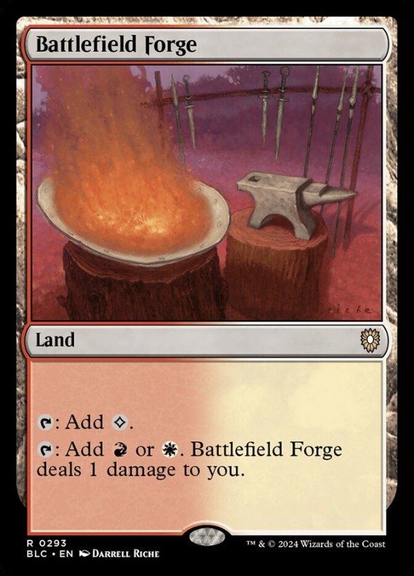 Producto - Battlefield Forge #293  Bloomburrow Commander