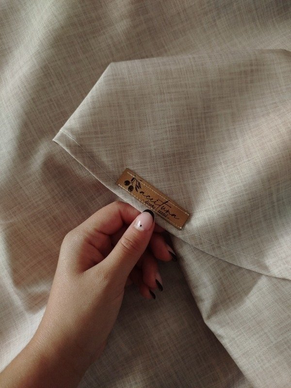 Producto - Mantel Impermeable "Lino Beige " - 2.00x1.40, 2.20x1.40 y 2.50X1.40 - 1