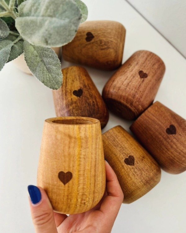 Producto - Mate De Madera De Algarrobo + Bombilla De Acero Inoxidable Agregar a favoritos