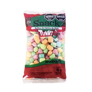 Producto - BOLITAS COLORES CEREAL TUNKI 80GR