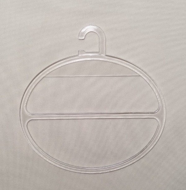 Producto - percha oval para chalinas pañuelos bufandas x 200 unidades