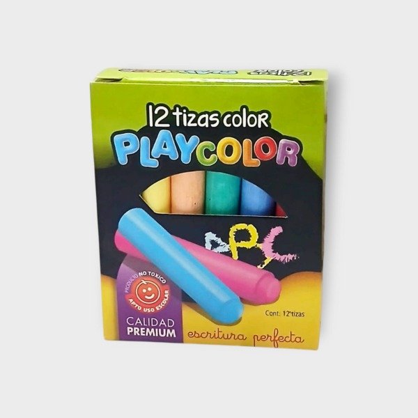 Producto - Tizas Playcolor colores x12