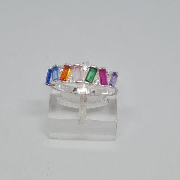 Producto - Anillo piedras colores