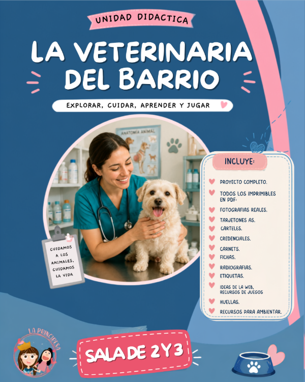 Producto - UD La veterinaria del barrio - Sala de 2 y 3 años
