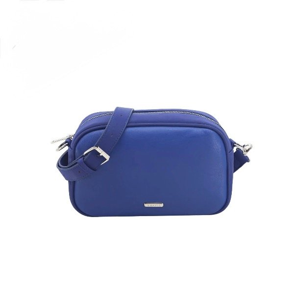 Producto - Bandolera eco cuero azul - 0