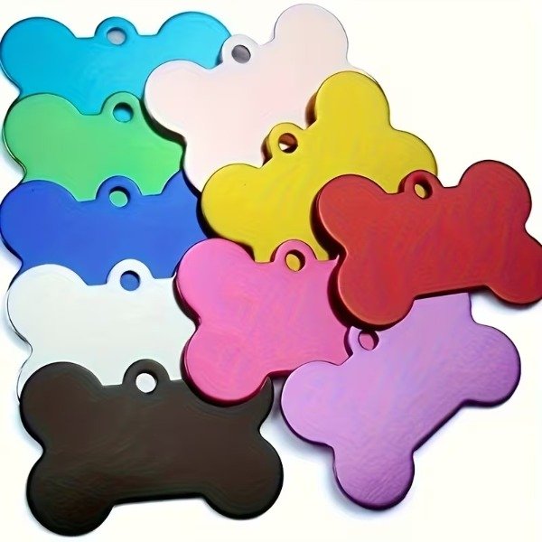 Producto - Chapa Identificatoria Grabado Perro 4cm