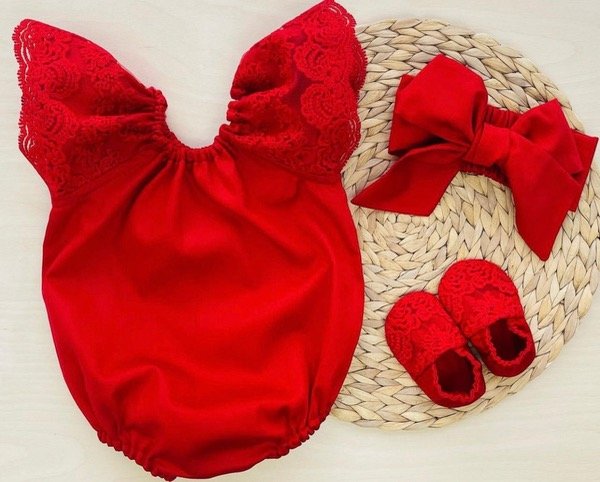 Producto - Bodysuit Red  Talle 1 al 5