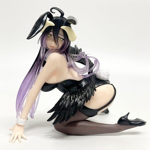Producto - Figura Albedo Bunny negro - Over Lord (12cm)