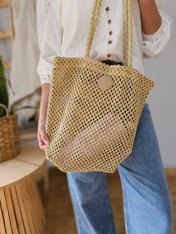 Producto - Bolso player beige