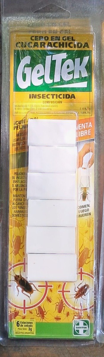 Producto - Geltek Cucarachicida Cebo 6u