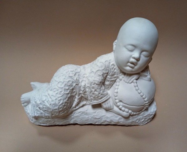 Producto - Monje acostado grande 16x21 cm. - BB28